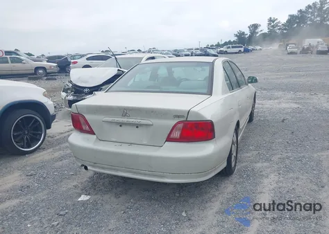 2003 Mitsubishi Galant Es/Ls из США, поврежденный, VIN 4A3AA46G73E101666